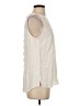 Pale Sky 100% Rayon Ivory Sleeveless Blouse Size S - photo 4
