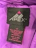 Apex 100% Polyester Solid Purple Jacket Size 1X - photo 6