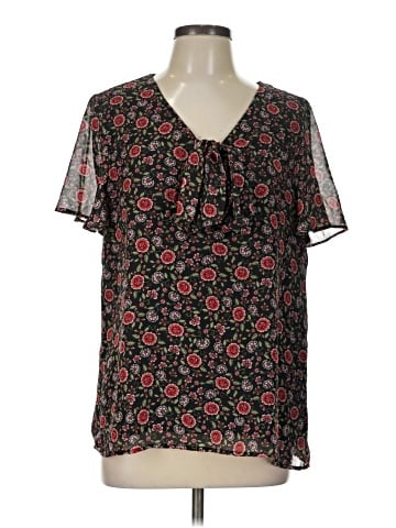 Pleione Short Sleeve Blouse (view 1)