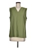 Unbranded 100% Polyester Green Sleeveless Blouse Size M - photo 1