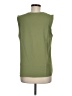 Unbranded 100% Polyester Green Sleeveless Blouse Size M - photo 2