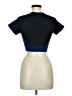 Unbranded Blue Short Sleeve Turtleneck Size M - photo 2