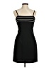 Assorted Brands Stripes Black Cocktail Dress Size 6 - photo 1