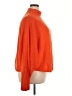 Pilcro Stripes Solid Orange 3/4 Sleeve Turtleneck Size 2X - photo 4