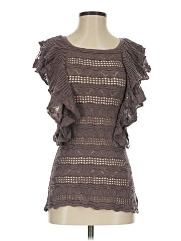 Knitted & Knotted Short Sleeve Top (view 1)
