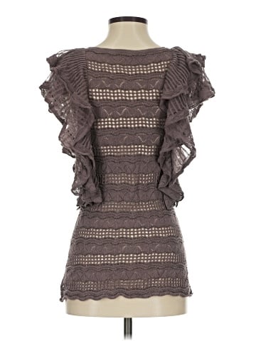 Knitted & Knotted Short Sleeve Top (view 2)
