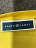 Karen Scott Yellow Short Sleeve Blouse Size XS - photo 7