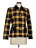 Joan Leslie Plaid Yellow Jacket Size 8 Petite - photo 1