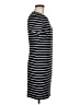 Old Navy Stripes Black Casual Dress Size M - photo 4