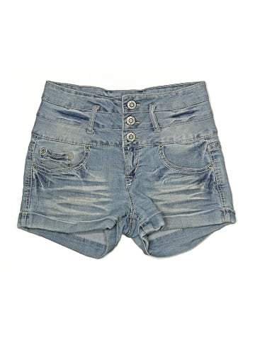 Wallflower Denim Shorts (view 1)