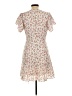 She + Sky 100% Polyester Floral Ivory Cocktail Dress Size L - photo 2