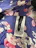 Adore Me 100% Rayon Floral Blue 3/4 Sleeve Blouse Size S - photo 7