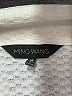 MING WANG Polka Dots White Jacket Size M - photo 6