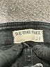 We the Free Chevron-herringbone Black Jeans Size 28 waist - photo 7