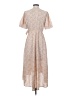 Jodifl 100% Polyester Paisley Tan Casual Dress Size S - photo 2