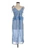 Free People 100% Viscose Blue Vest Size M - photo 1