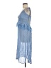 Free People 100% Viscose Blue Vest Size M - photo 5