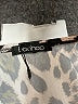 Boohoo 100% Polyester Animal Print Black Brown Bodysuit Size 16 - photo 3