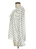 On 34th 100% Recycled Polyester Polka Dots Ivory Long Sleeve Blouse Size M - photo 5