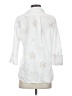 Zara 100% Cotton White 3/4 Sleeve Blouse Size XS - photo 2