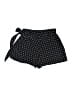 Maurices 100% Polyester Polka Dots Black Shorts Size S - photo 2