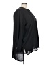 ELOQUII 100% Polyester Black Long Sleeve Blouse Size 24 - photo 4