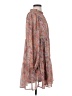 Jodifl 100% Polyester Paisley Brown Casual Dress Size S - photo 4