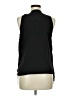 Cache 100% Polyester Black Sleeveless Blouse Size M - photo 2