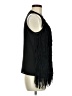 Cache 100% Polyester Black Sleeveless Blouse Size M - photo 4