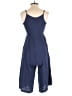 Everly Solid Blue Romper Size S - photo 2