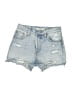 Levi's 100% Cotton Blue Denim Shorts Size 26 waist - photo 1