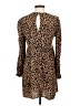 BP. 100% Rayon Animal Print Brown Casual Dress Size S - photo 2