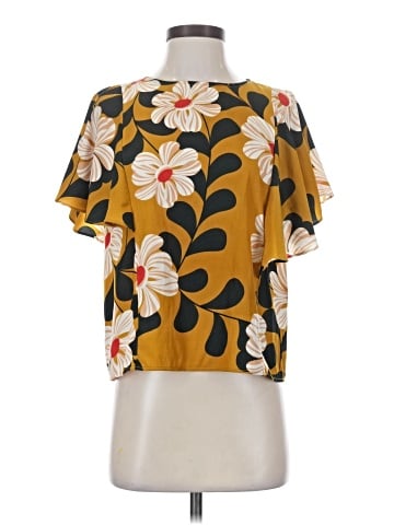 Eva Franco Short Sleeve Blouse (view 1)
