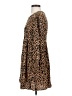 BP. 100% Rayon Animal Print Brown Casual Dress Size S - photo 5