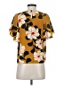 Eva Franco 100% Polyester Yellow Short Sleeve Blouse Size 4 - photo 2
