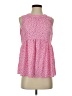 ASOS 100% Polyester Pink Sleeveless Blouse Size 4 - photo 1