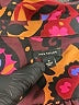 Ann Taylor 100% Polyester Paisley Purple Black Long Sleeve Blouse Size M - photo 7