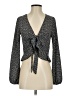 Sadie & Sage 100% Polyester Black Cardigan Size XS - photo 1