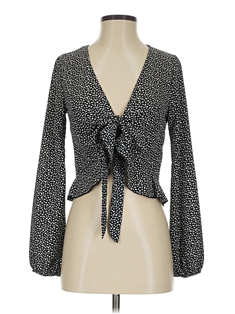 Pre-owned Sadie & Sage Cardigan Sweater In Black