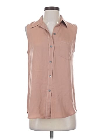 Theory Sleeveless Button-Down Shirt (view 1)