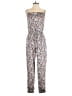 Cinq à Sept Floral Gray Jumpsuit Size S - photo 1