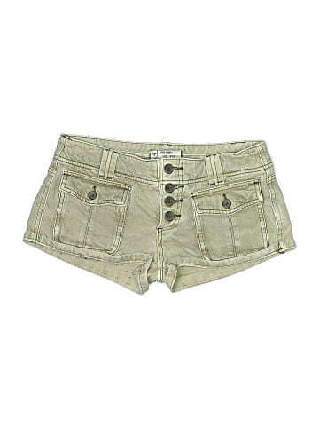Free People Khaki Shorts (view 1)