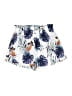 Shein 100% Polyester Tropical White Shorts Size L - photo 1