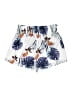 Shein 100% Polyester Tropical White Shorts Size L - photo 2