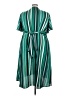 Halogen 100% Polyester Green Casual Dress Size 3X - photo 2