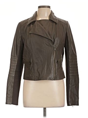Halogen Leather Jacket (view 1)