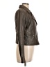 Halogen 100% Leather Brown Leather Jacket Size L - photo 4