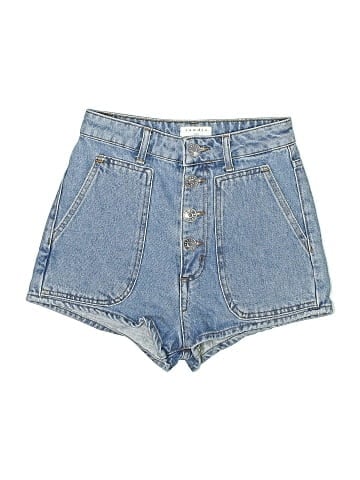 Sandro Denim Shorts (view 1)
