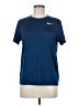 Nike 100% Polyester Blue Active T-Shirt Size M - photo 1
