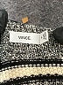Vince. Stripes Blue Wool Pullover Sweater Size M - photo 7